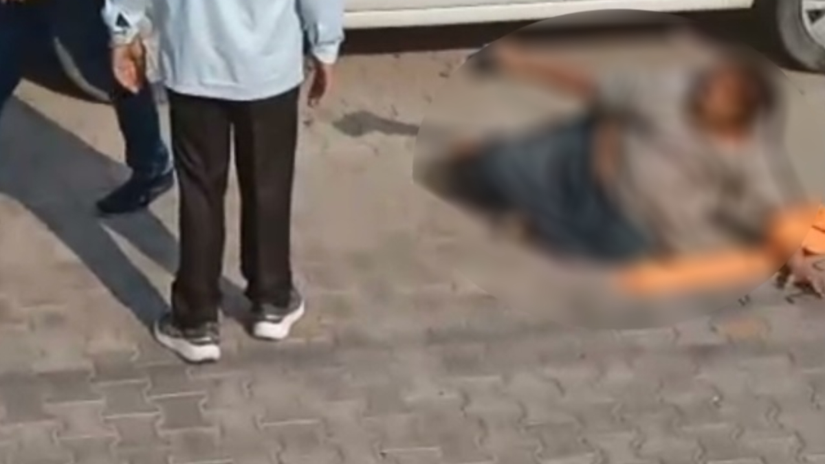 woman assaulted over garbage disposal in ambala video viral