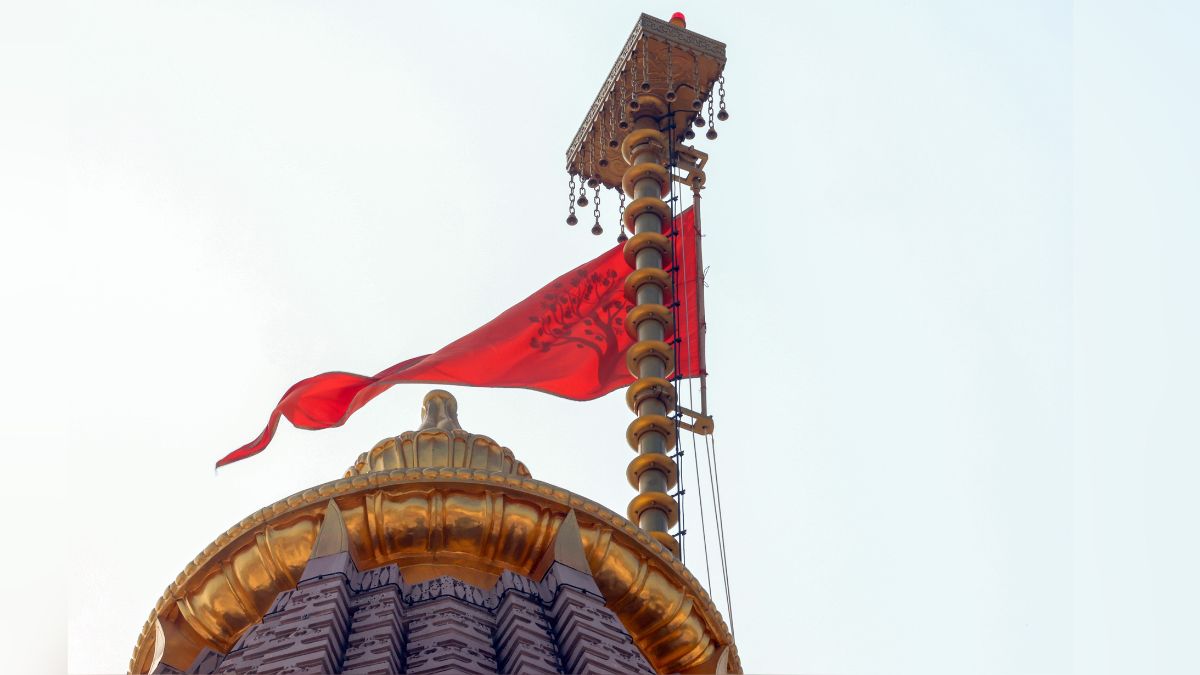 ram mandir flag durable materials and construction details