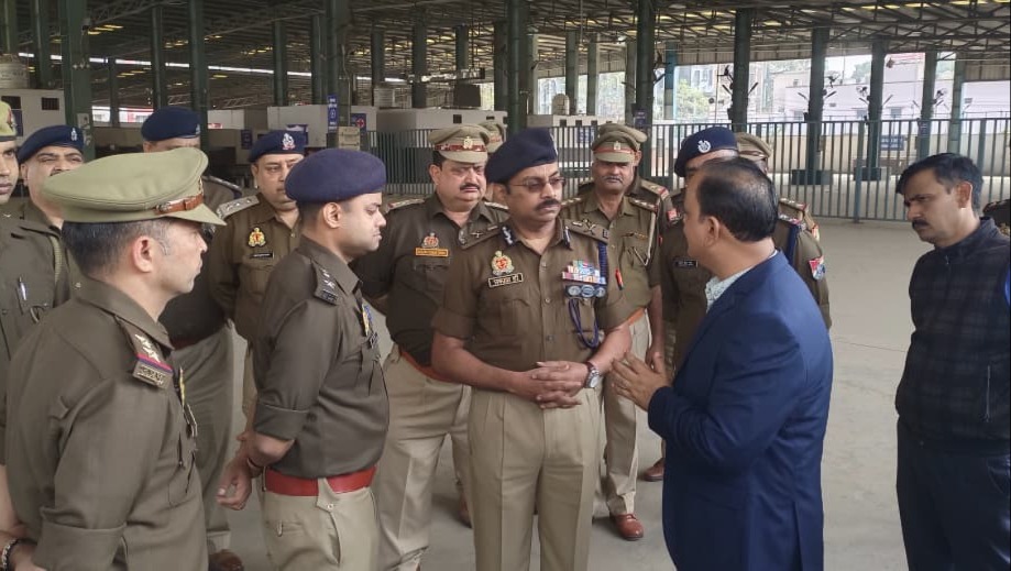 magh mela security additional force deployment at prayagraj junction