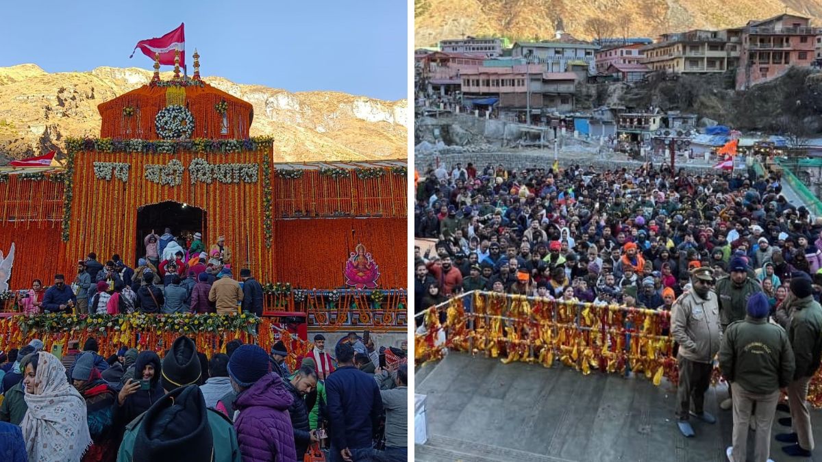 badrinath dham records pilgrims vist winter preparations begin