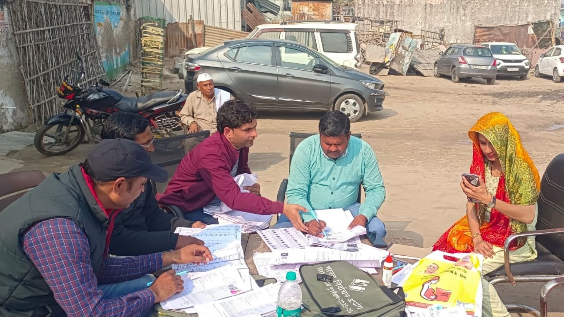 hapur blos negligence in sir form filling election commission monitoring