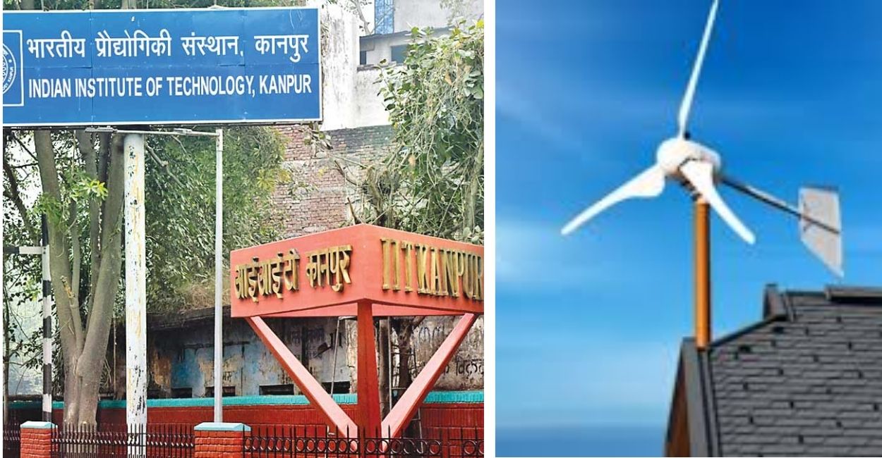 iit kanpur develops innovative wind turbine for rooftop power generation