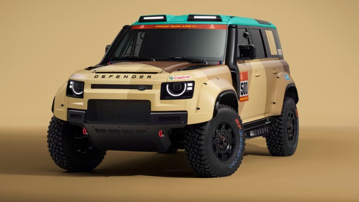 land rover defender dakar d7xr revealed ahead of 2026 rally debut