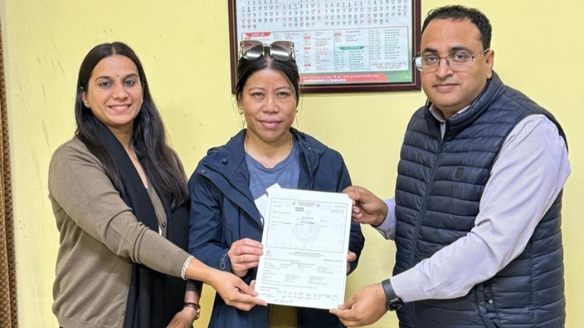 mc mary kom praises paperless registry system in faridabad