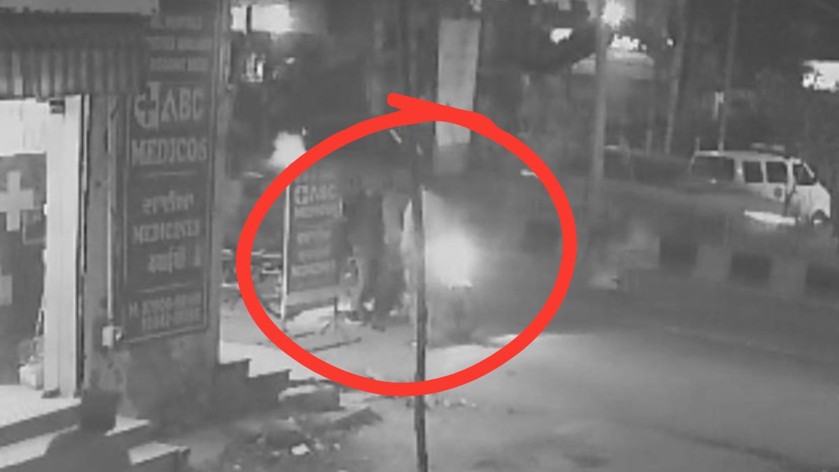 bike stolen from outside medical store in jalandhar incident captured on cctv