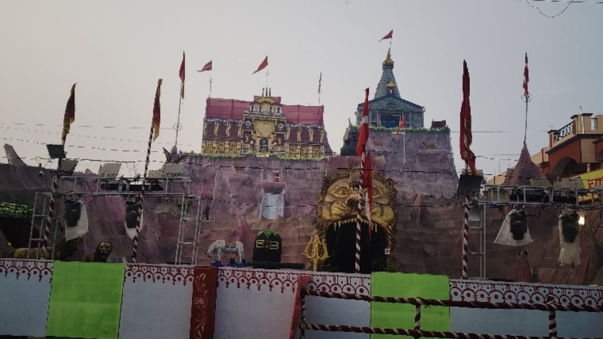 sonpur mela 2025 char dham darshan in one place crowd gathers