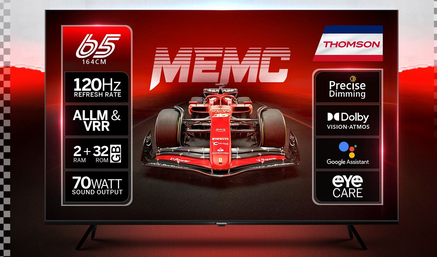 thomson launches qled memc tvs in india check specs and features