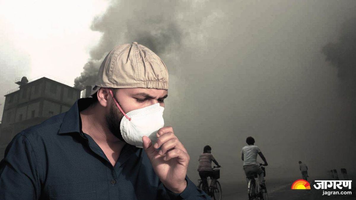 baghpat air quality aqi at 295 hospital overcrowded with patients