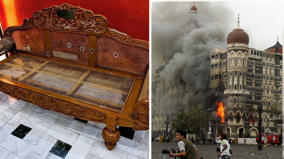 a sofa witnessed major sandeep unnikrishnans bravery on mumbai taj hotel