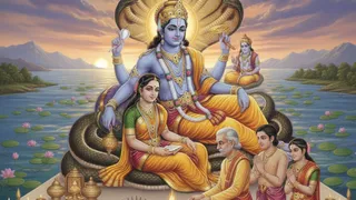 एकादशी के दिन गंगा चालीसा का पाठ करने से मिलेंगे अद्भुत लाभ (Image Source: AI-Generated)