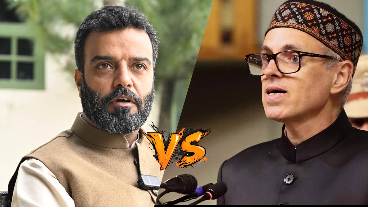 nc leaders clash in jammu kashmir between omar abdullah and mp aga syed ruhullah mehdi