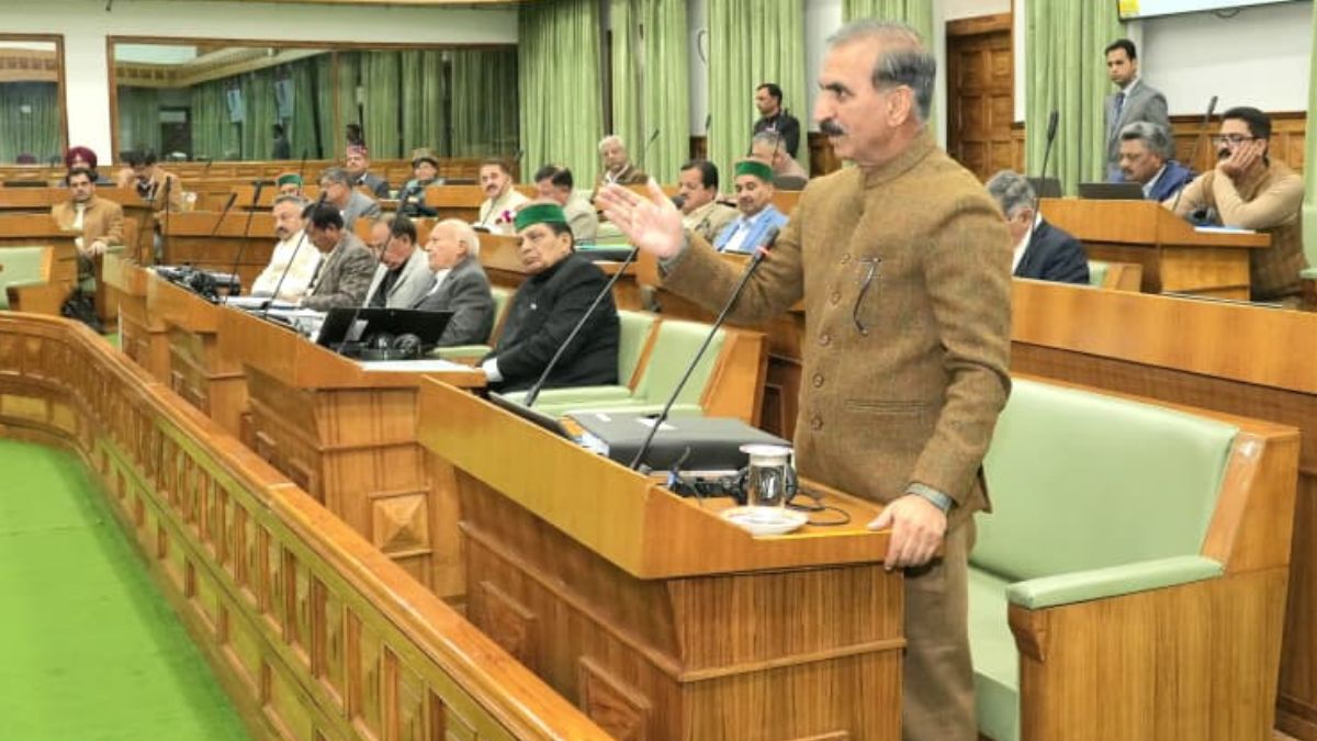 himachal assembly ruling party and opposition clash over panchayat elections