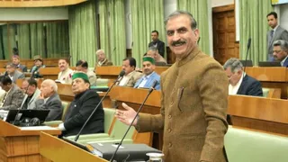 हिमाचल प्रदेश विधानसभा में बात रखते मुख्यमंत्री सुखविंदर सिंह सुक्खू। जागरण आर्काइव