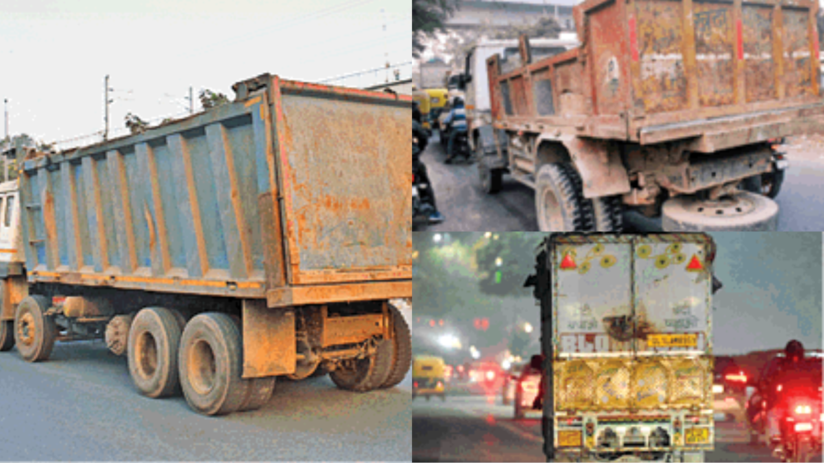 delhi vehicles without reflectors rising accidents in fog