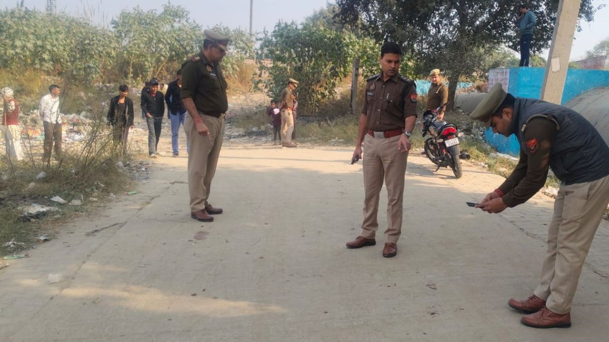 ghaziabad historysheeter fires over drug trade protest two injured