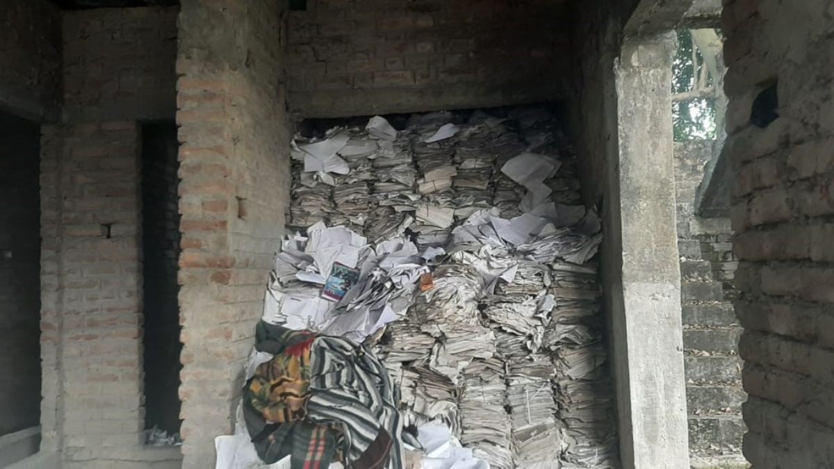 gopalganj archive building abandoned for 15 years now a hazard