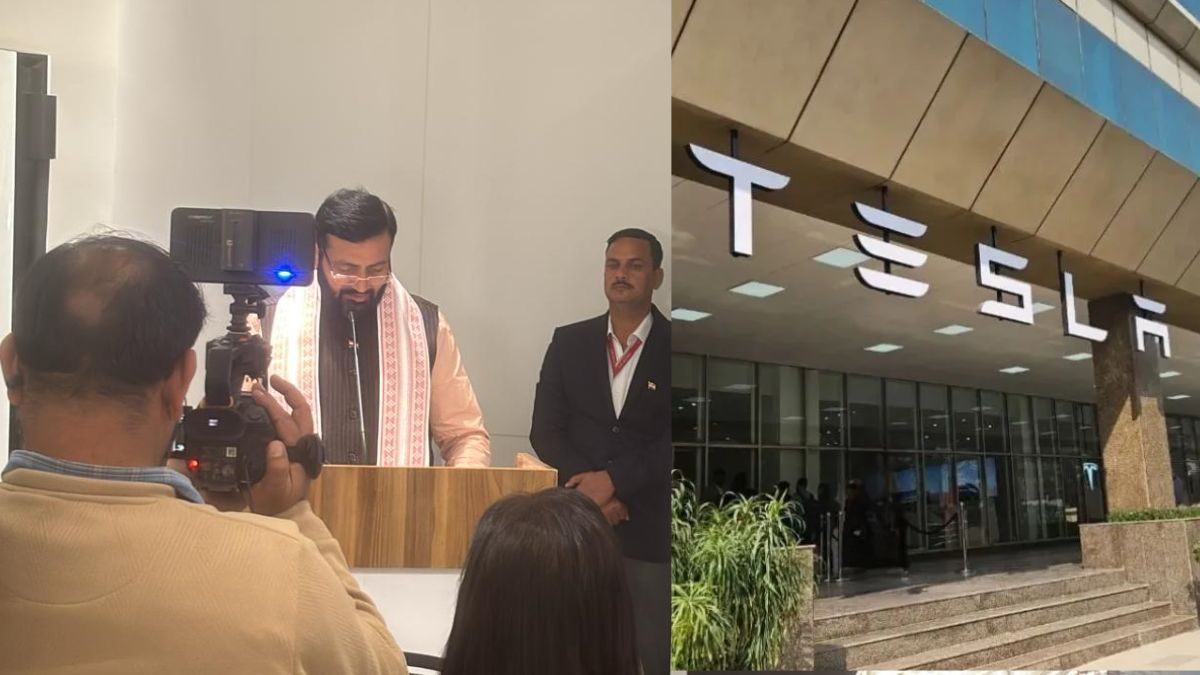 haryana cm inaugurates tesla first allinone center in gurugram