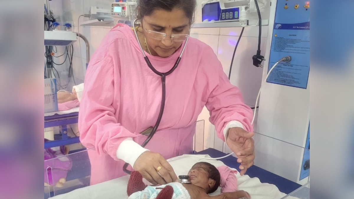 premature baby saved doctors fight in hapur
