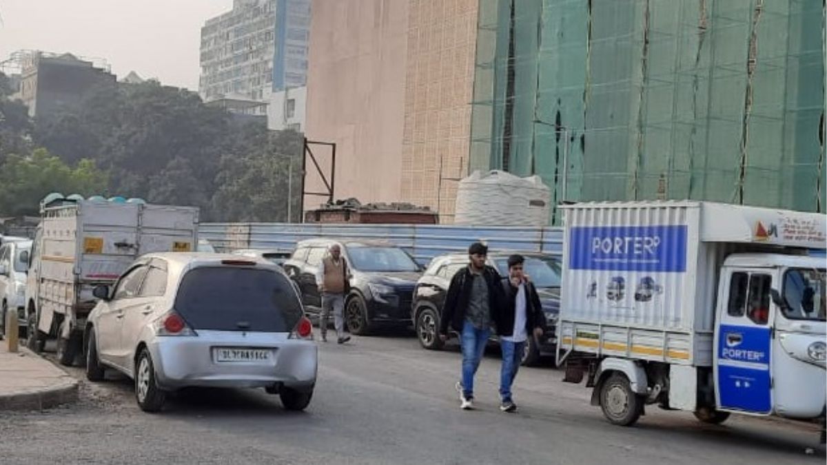 nehru place multilevel parking completed after 7year delay