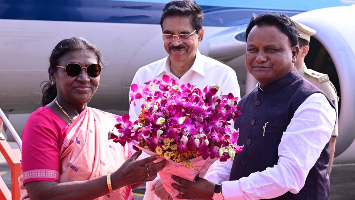president murmu visits bhubaneswar twoday tour begins