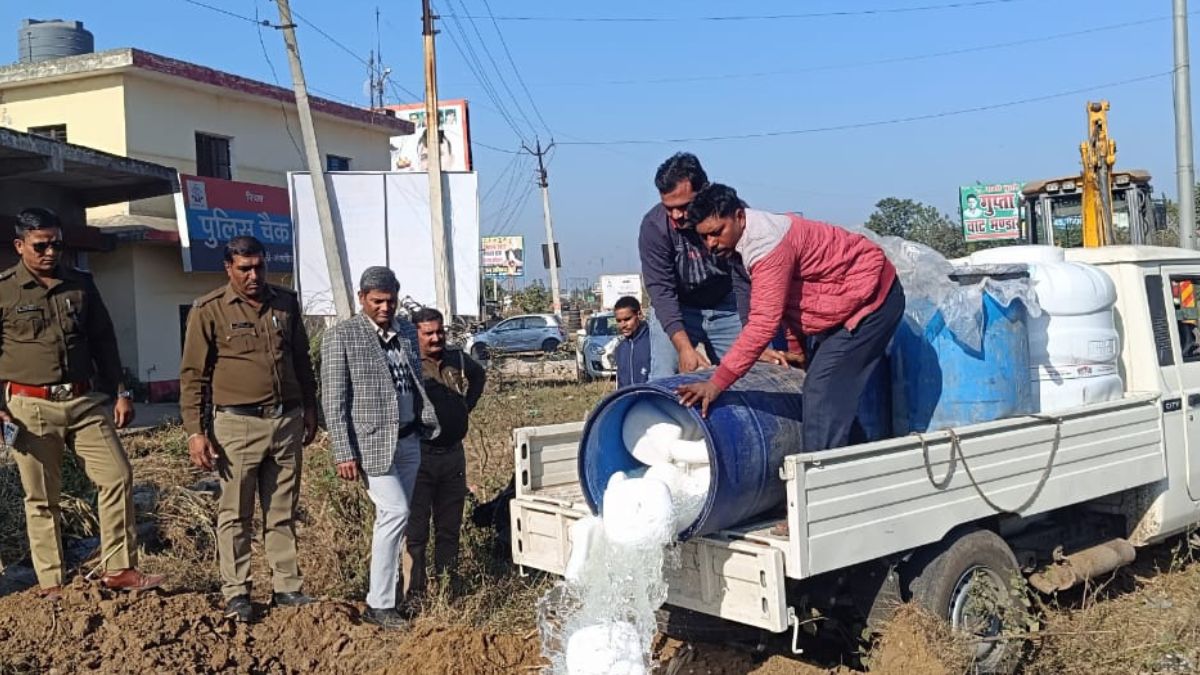 adulterated paneer seized at narsan border roorkee