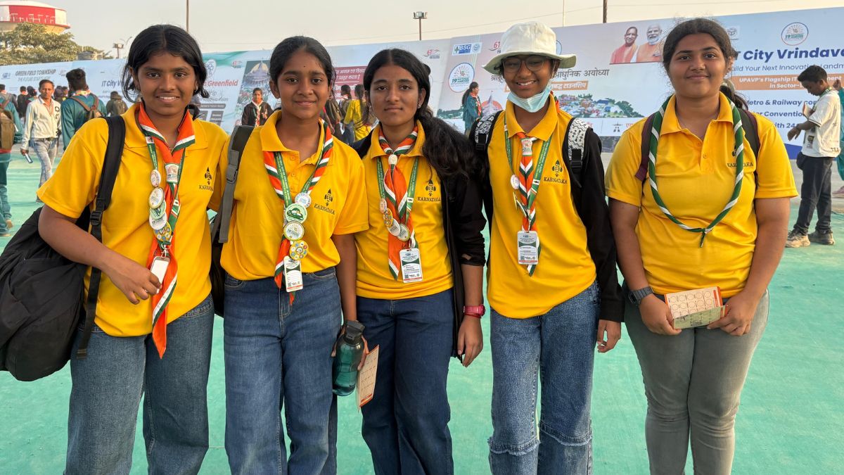 girls power at bharat scouts guides national jamboree