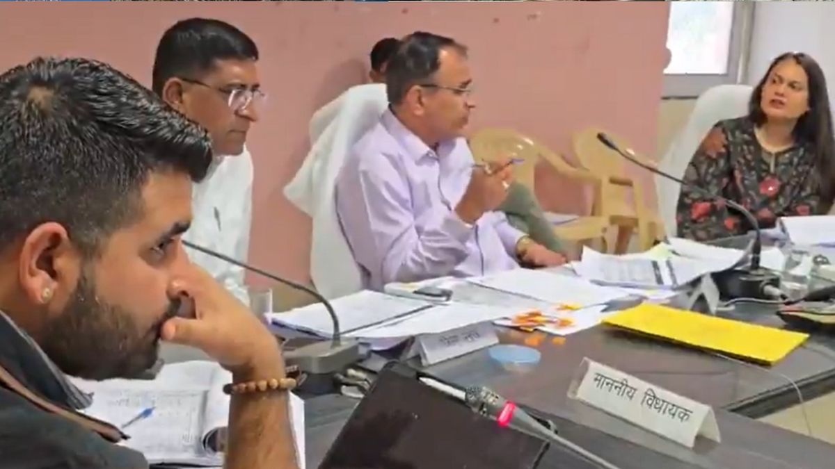 barmer meeting chaos mp and mla clash with ias tina dabi over project delays