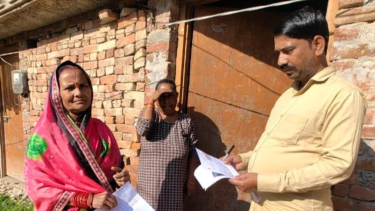 voter list revision youth helping blos in uttar pradesh