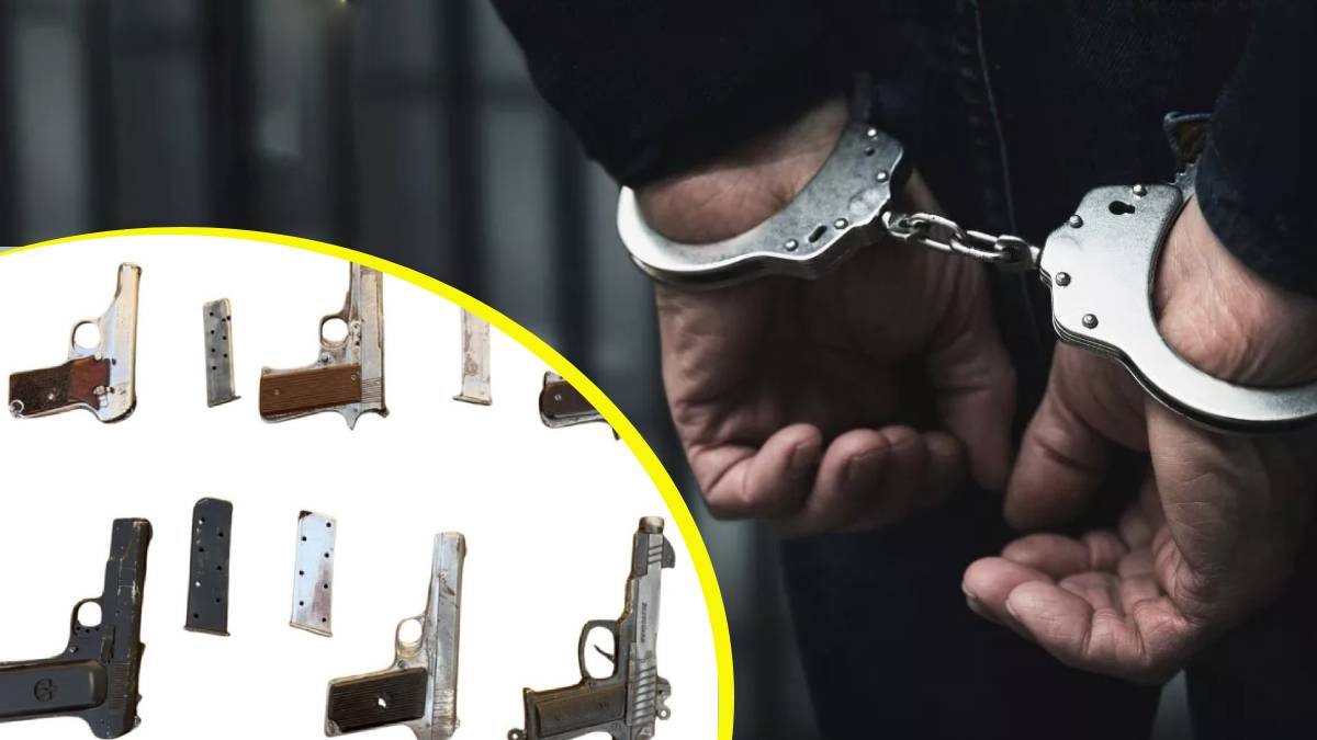 punjab police arrests seven gangsters including raju shooter and happy baba in tarn taran