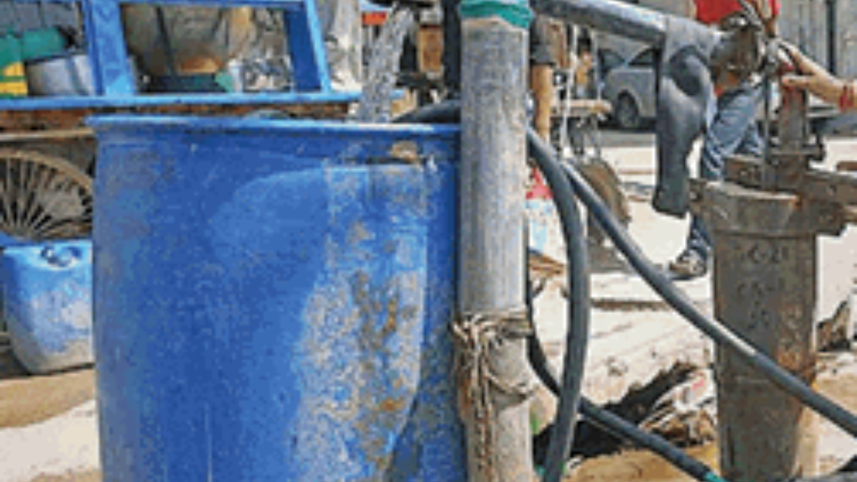 crackdown on groundwater exploitation in delhi joint inspection of borewells