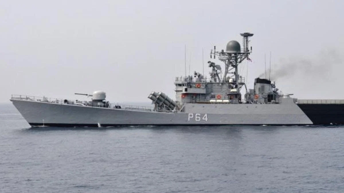 ins karmuk participated in the singapore india thailand maritime exercise
