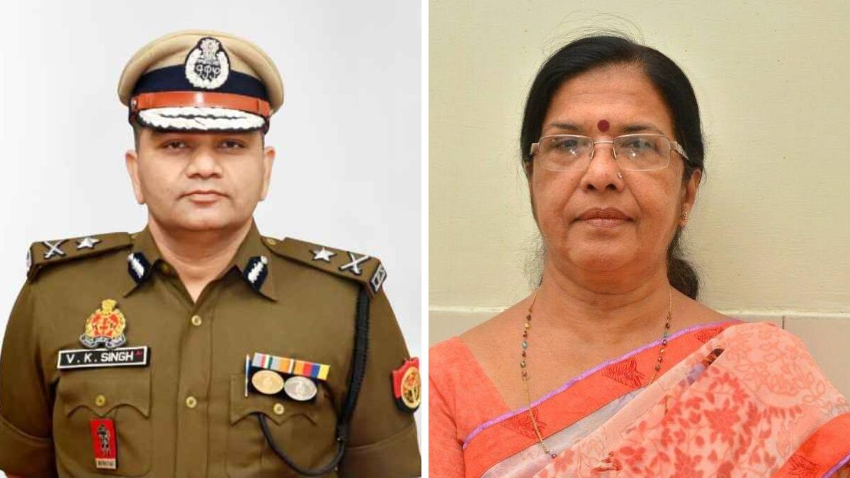 kanpur up womens commission member and jcp clash over police station inspection