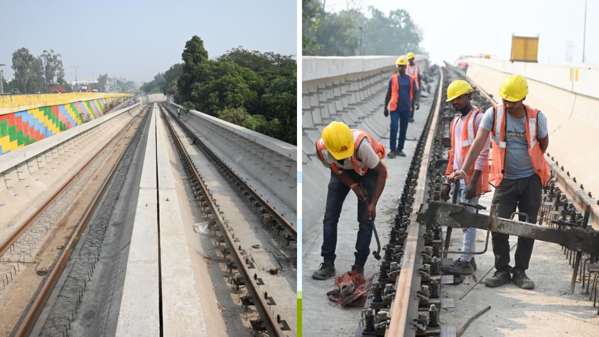 agra metro ready train to run soon from rbs college to mankameshwar station