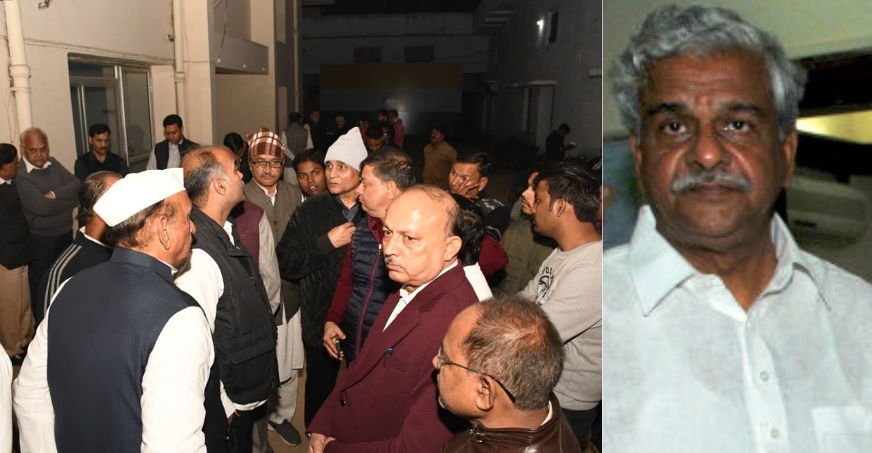 shriprakash jaiswal death in kanpur up cm also tribute of ex union minister