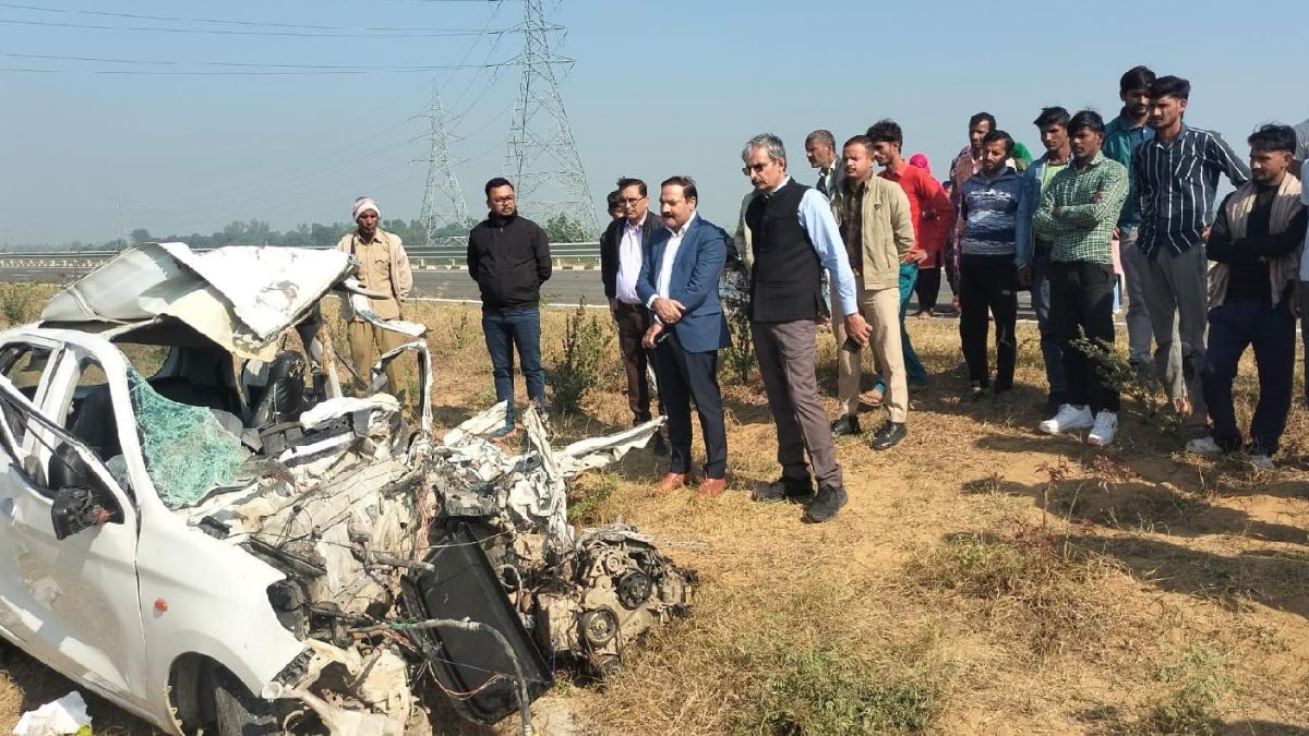 gangaexpresswayaccidentrtoinvestigationrevealswrongsidedrivingandhighspeedcausedfatalcrash