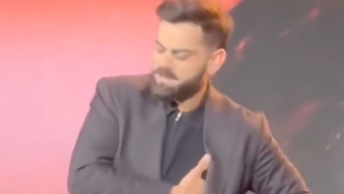 virat kohli clutches his ribs on stage ind vs sa sunil grover