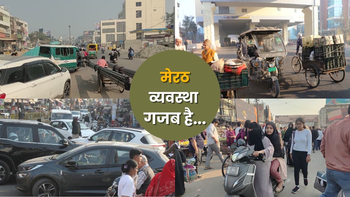 delhi road traffic causes and solutions for congestion in meerut