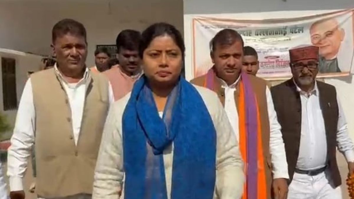 apna dal kameravadi leader pallavi patel said sir is a phrase like womens reservation in india