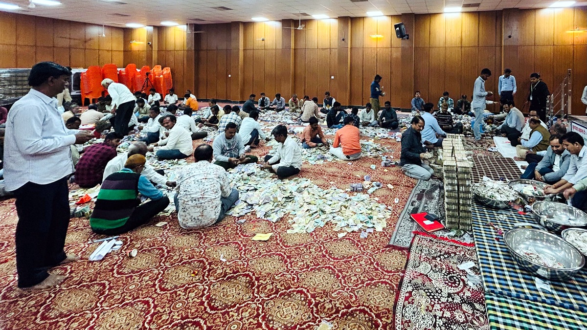 for the first time a donation of rs 51 crore was received at sanwalia seth temple in rajasthan