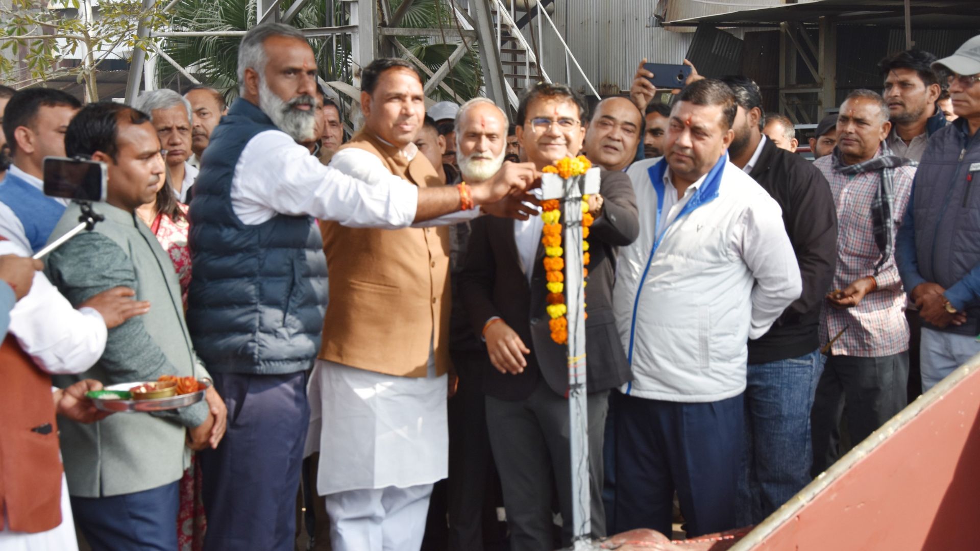 palwal sugar mill starts crushing season haryana govt initiatives