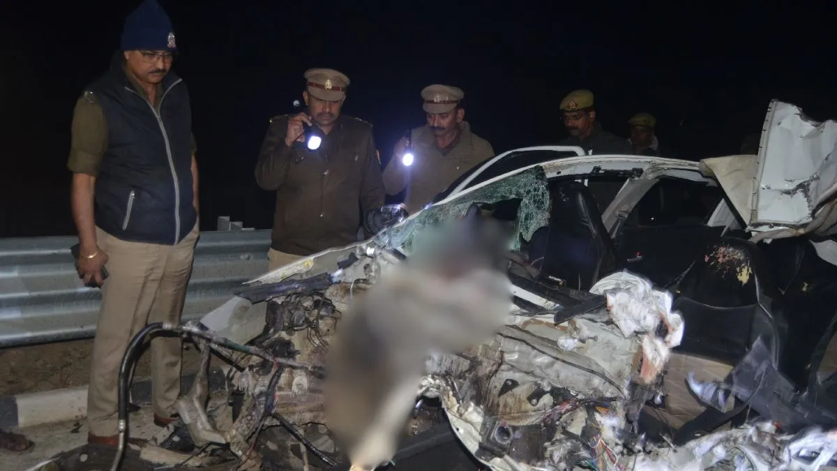 ganga expressway accident postmortem delayed due to missing documents