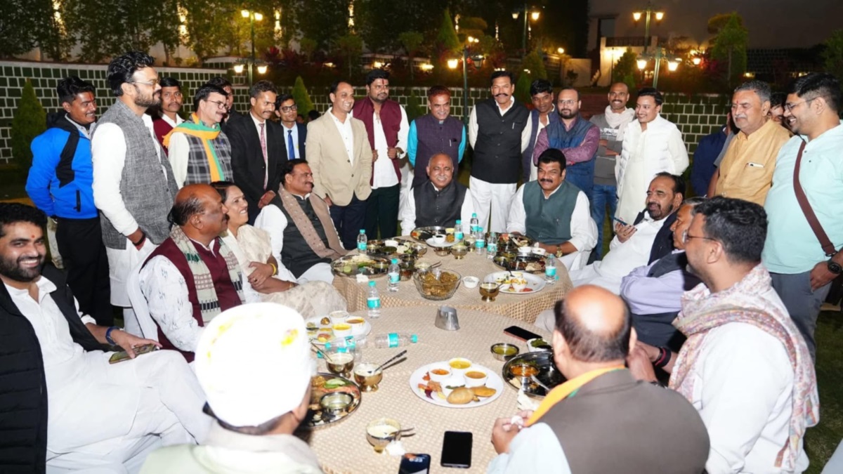 bjp factionalism in sagar will dinner bridge the gap