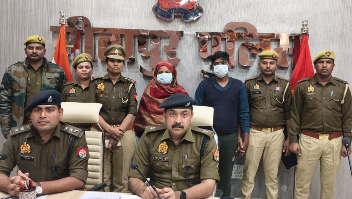 sitapur murder wife arranges husbands murder with lover police unveils plot