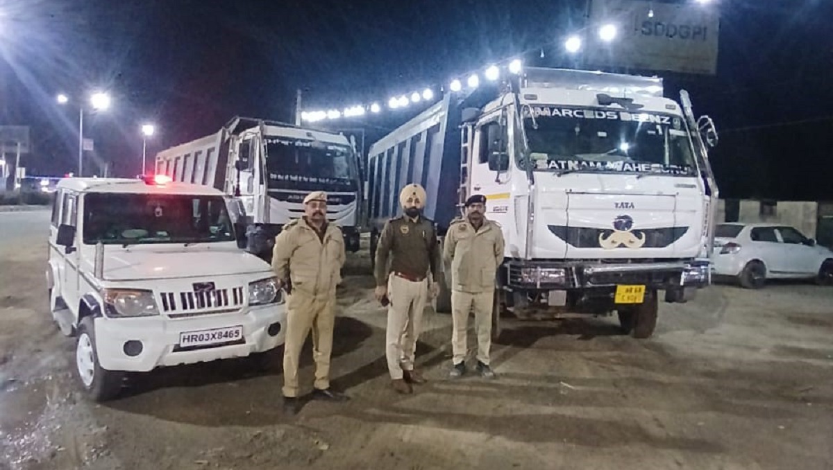 panchkula illegal mining police action limited to fines