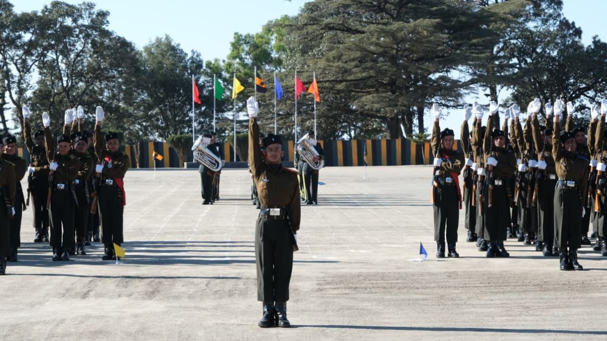 indian army gets 451 agniveer passing out parade held in garhwal rifles regimental centre lansdowne