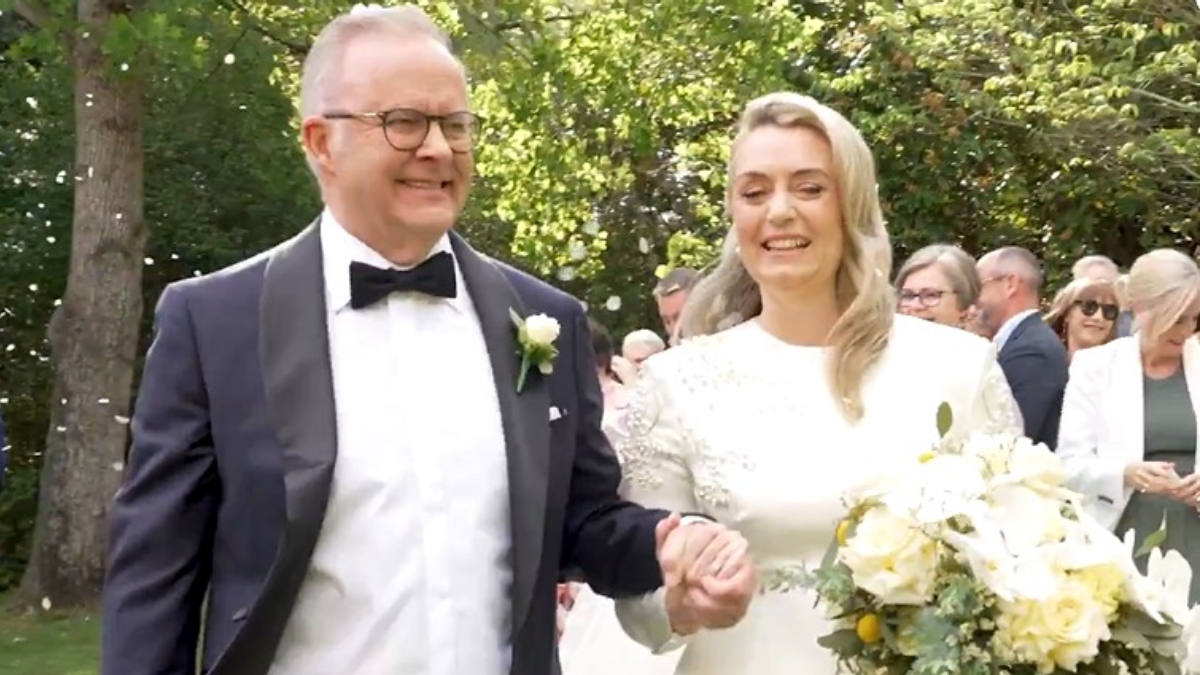 australian pm albanese marries at 62 sets unique record who is the bride
