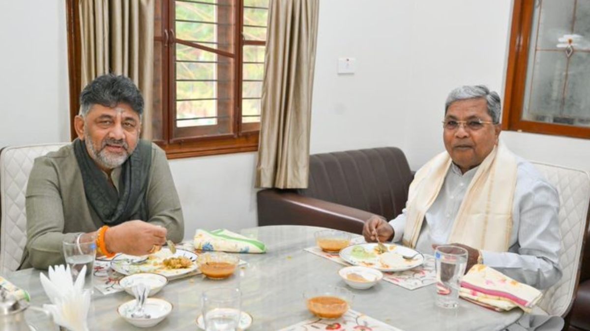 karnataka congress politics dk shivakumar meets cm siddaramaiah