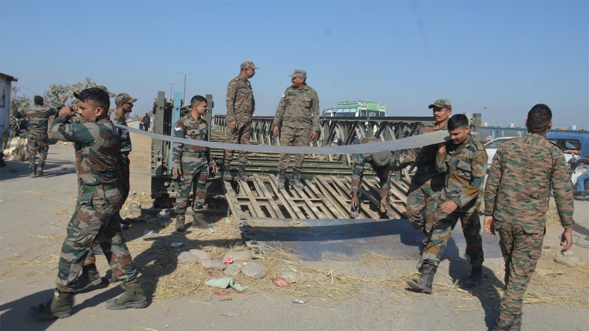 jammu tawi bridge repair nears completion traffic to resume soon