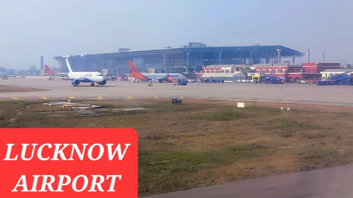 lucknow news bad weather affects flights in lucknow passengers bound to dubai waited till night