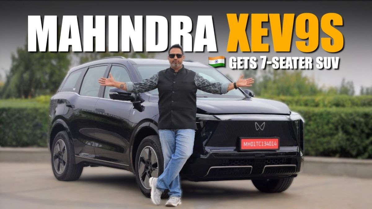 mahindra xev 9s video review first 7seater electric suv explained